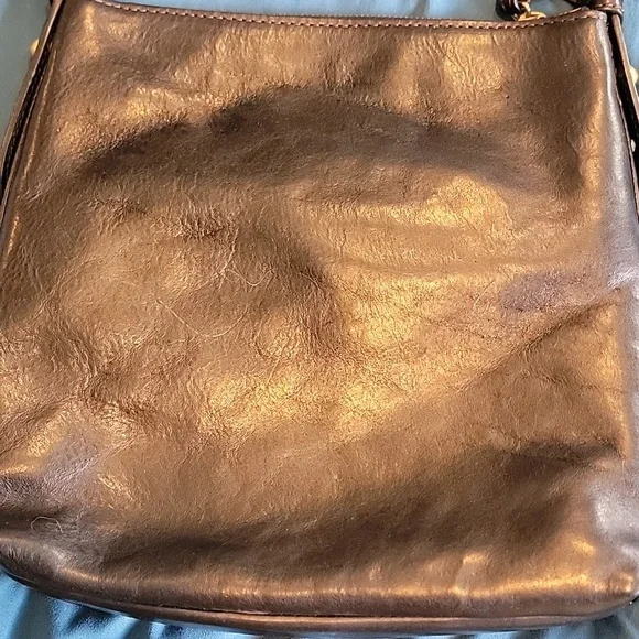 Dooney & Bourke Black Genuine Leather Crossbody Tassle Bag‎ - Picture 4 of 12